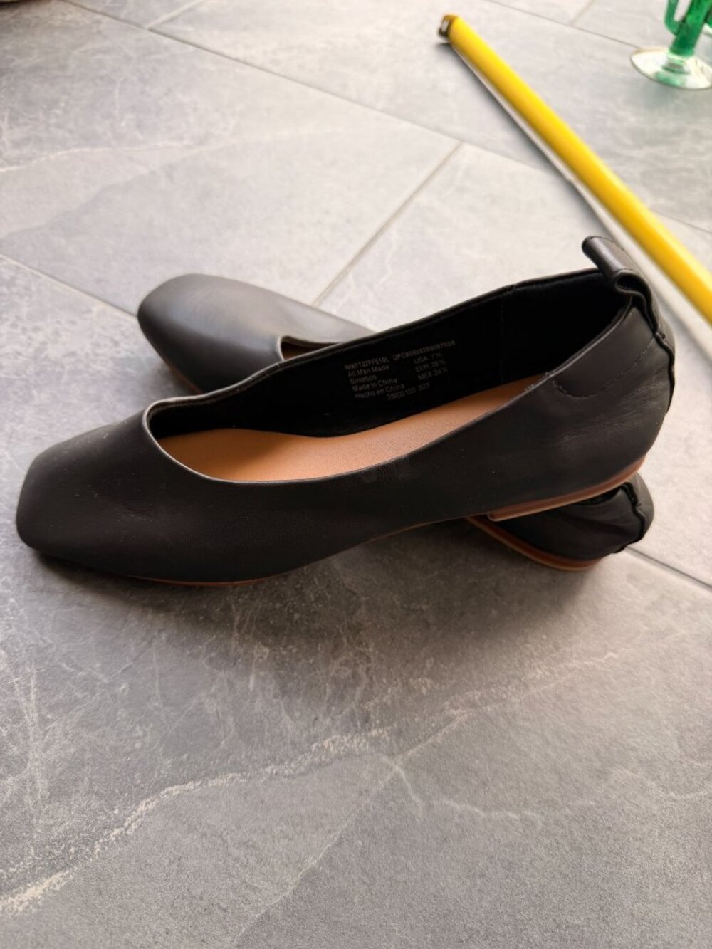 Time and Tru Women's Soft Square Toe Ballet Flats 7.5 fall outfit